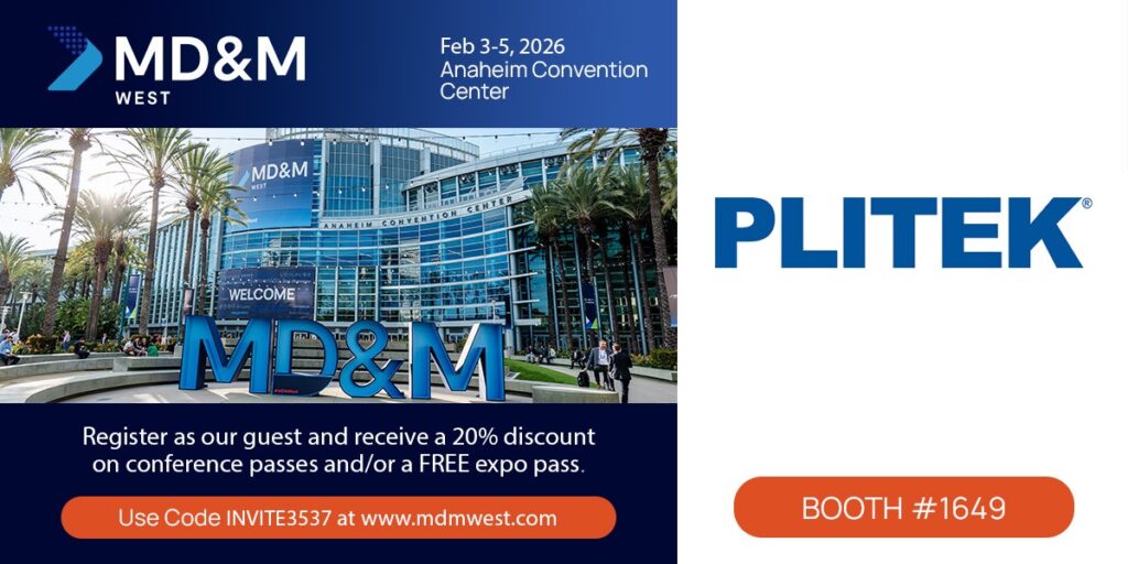 MD&M West 2026 PLITEK Booth 1649