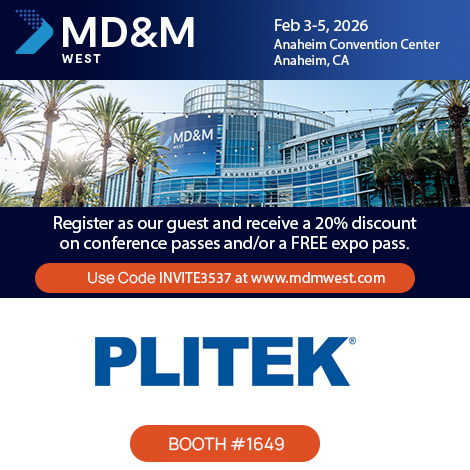 PLITEK MD&M West 2026 - Die Cutting