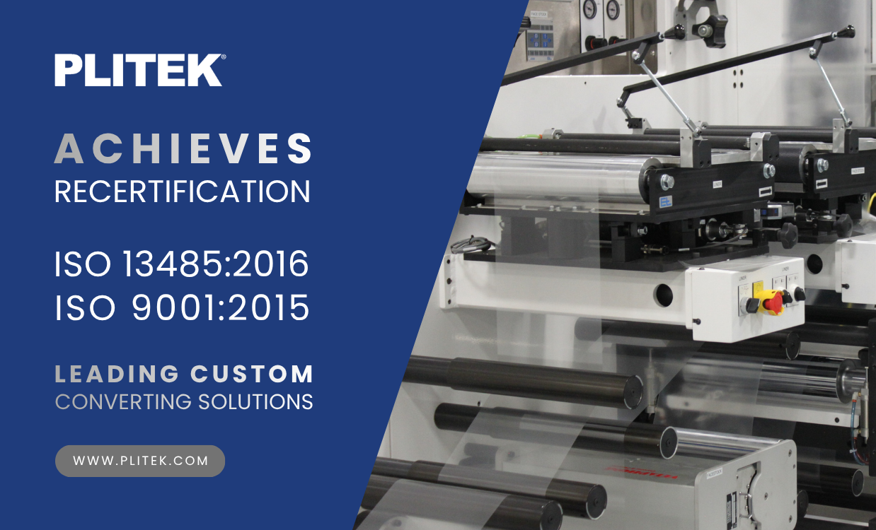 PLITEK® Achieves Recertification for ISO 13485:2016 and ISO 9001:2015 Quality Standards