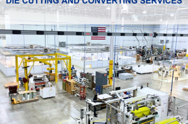 Vertically Integrated Capabilities: Die Cutting and Converting Services PLITEK® provides vertically integrated die cutting and converting services that enable clients scale efficiently from concept to high volume production. By supporting design, material selection, and prototype development, we help streamline the development process and reduce time to market. Backed by over 50 years of experience, PLITEK®'s vertically integrated capabilities are driven by a multidisciplinary engineering team that ensures every stage of development is optimized for manufacturability, performance, and scalability. From early-stage design validation to full-scale production, our integrated operations provide a seamless path to launch. Key converting and manufacturing services include: ISO Class 8 cleanroom converting Precision rotary and flatbed die cutting Laser cutting for complex geometries Custom film extrusion Adhesive coating and custom release liners