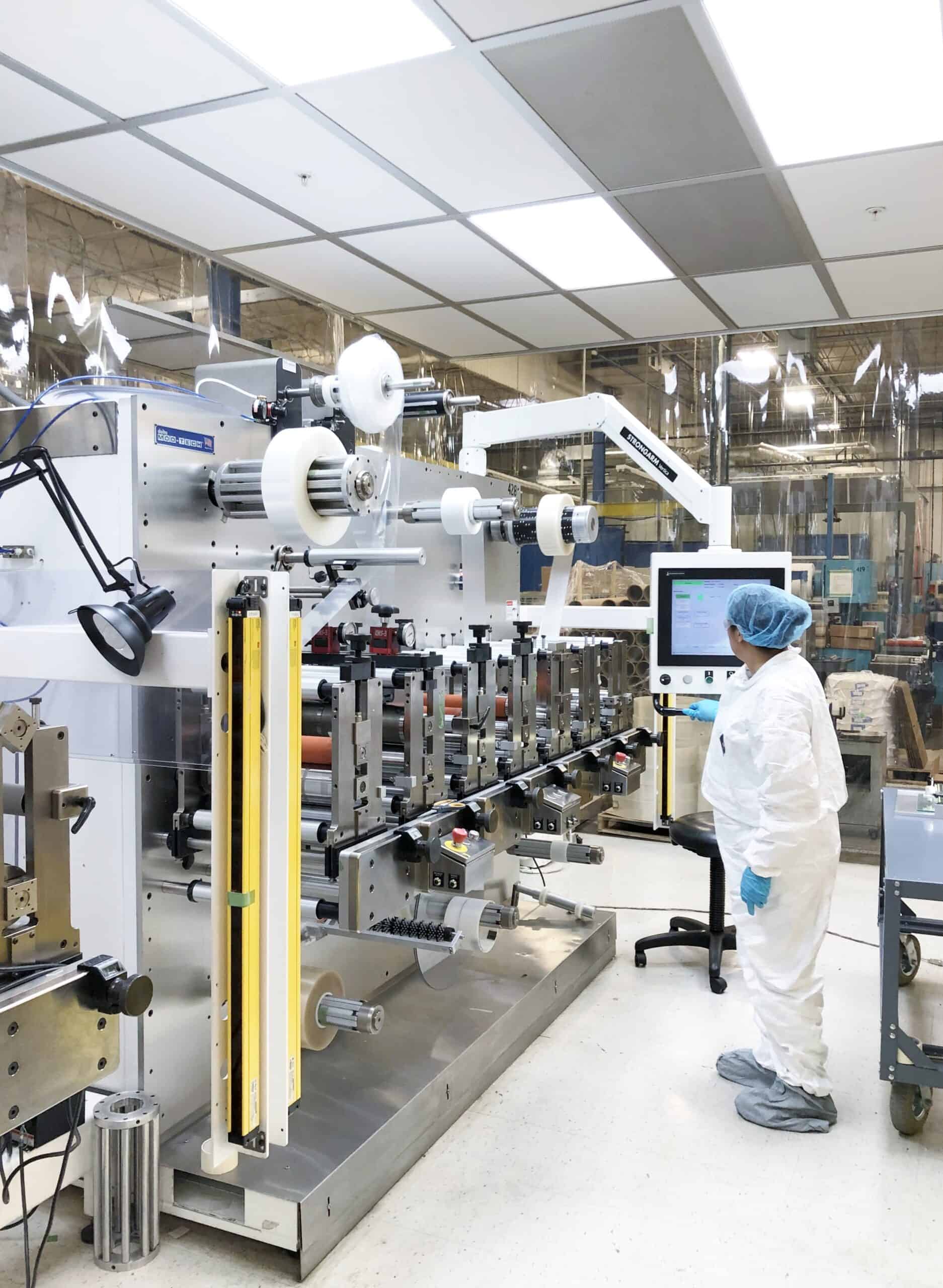 Clean Room Manufacturing Converting Capabilities Plitek
