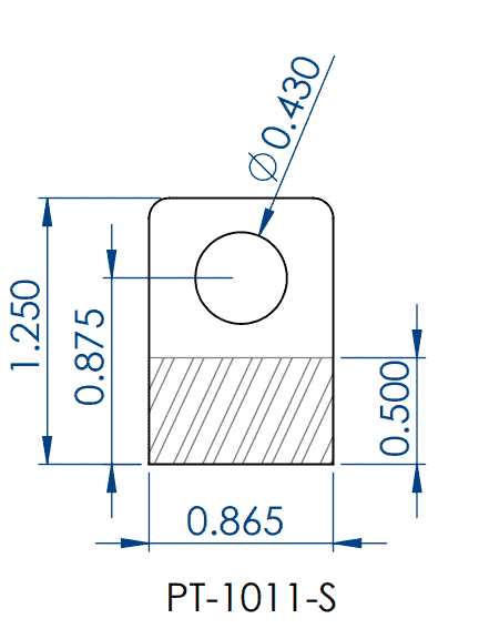 Round Hang Tab 