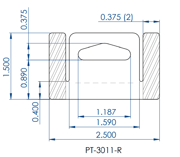 Fold-Up Hang Tab for Retail Display