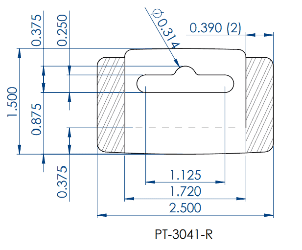 Fold-Up Hang Tab for Package Display