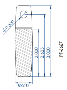 Round Hang Tab 