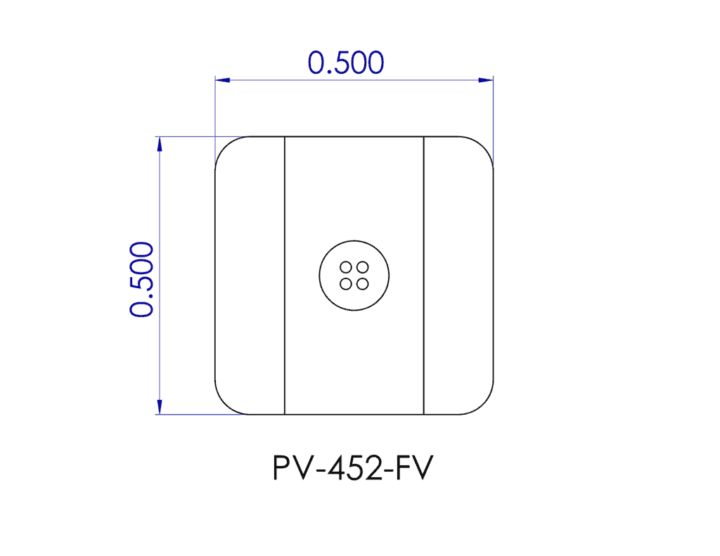 PLI-VALV® Clear, pre-oiled mini degassing valve / coffee valve designed for application to small packaging fractional bags.