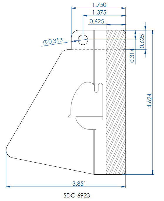 Adhesive Hang Tabs